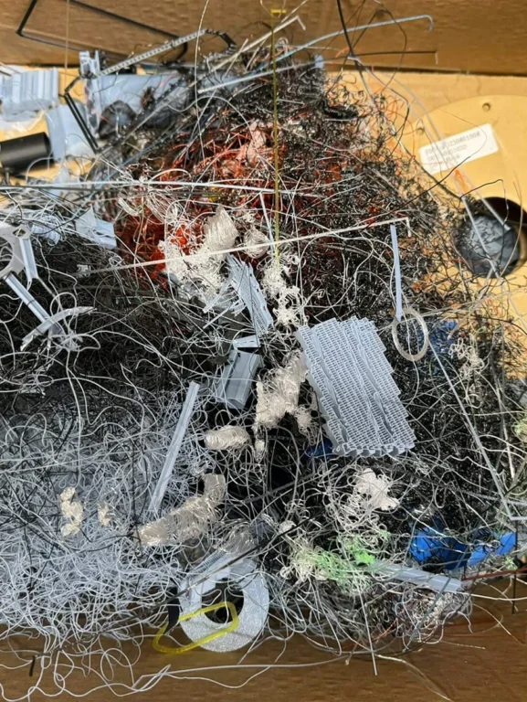 reaproveitamento de filamento pla, pratica sustentável