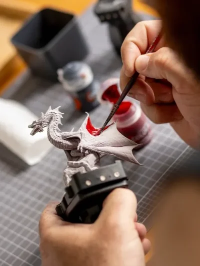 como pintar a impressao 3d