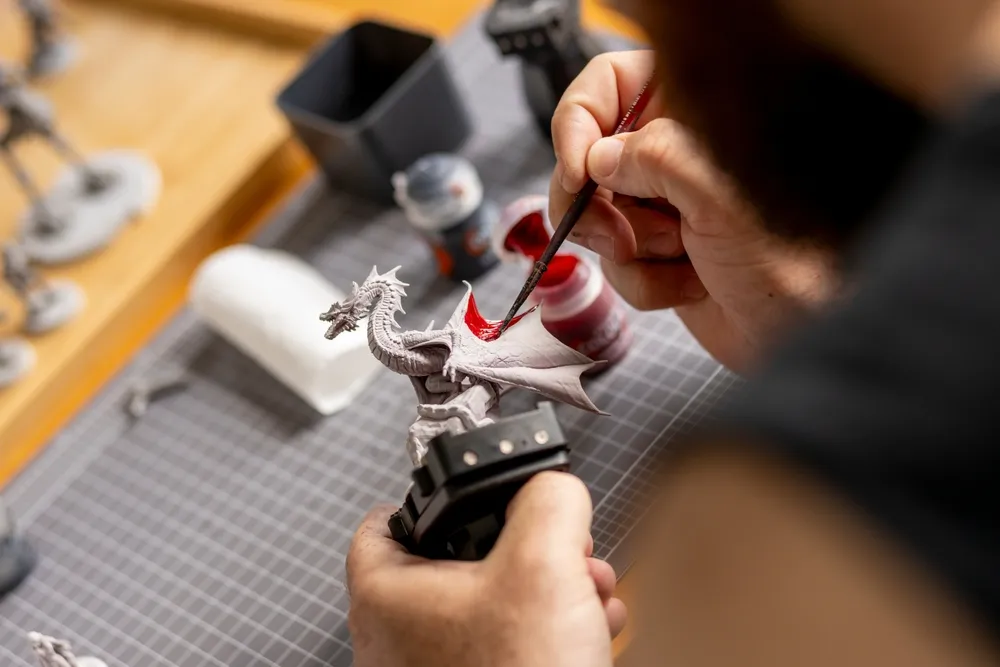 como pintar a impressao 3d