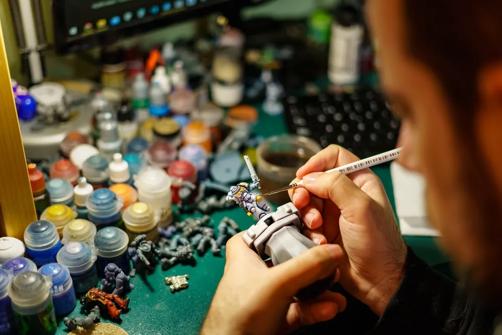 tintas acrilicas a base de agua melhor opçao para pintar miniaturas