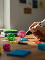 impressao 3d com caneta 3d facilidade e praticidade