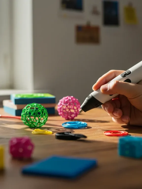 impressao 3d com caneta 3d facilidade e praticidade