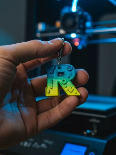 impressao de chaveiro personalizados em impressao 3d