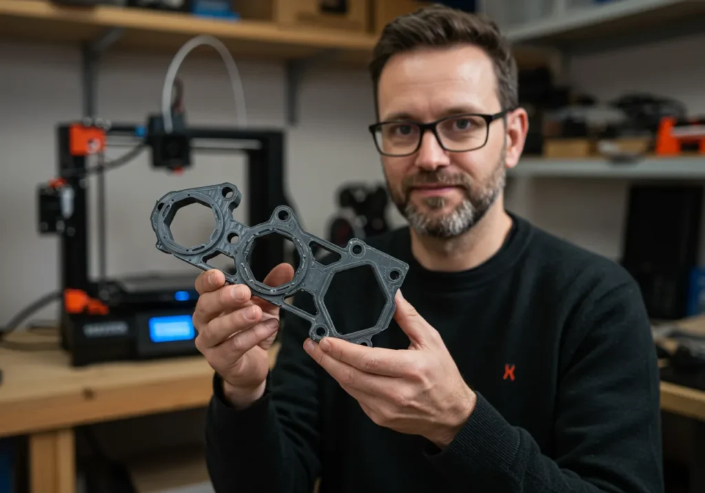 peca resistente impressa em 3d