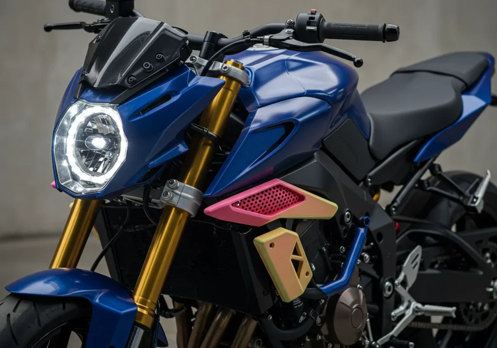 personalize ainda mais sua moto com acessorios de motocicletas impresso em 3d