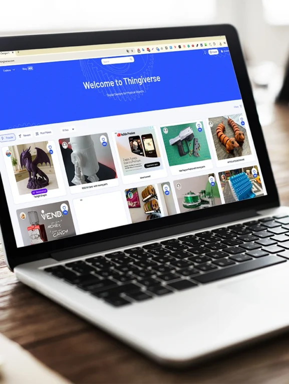 site thingsverse apresentacao