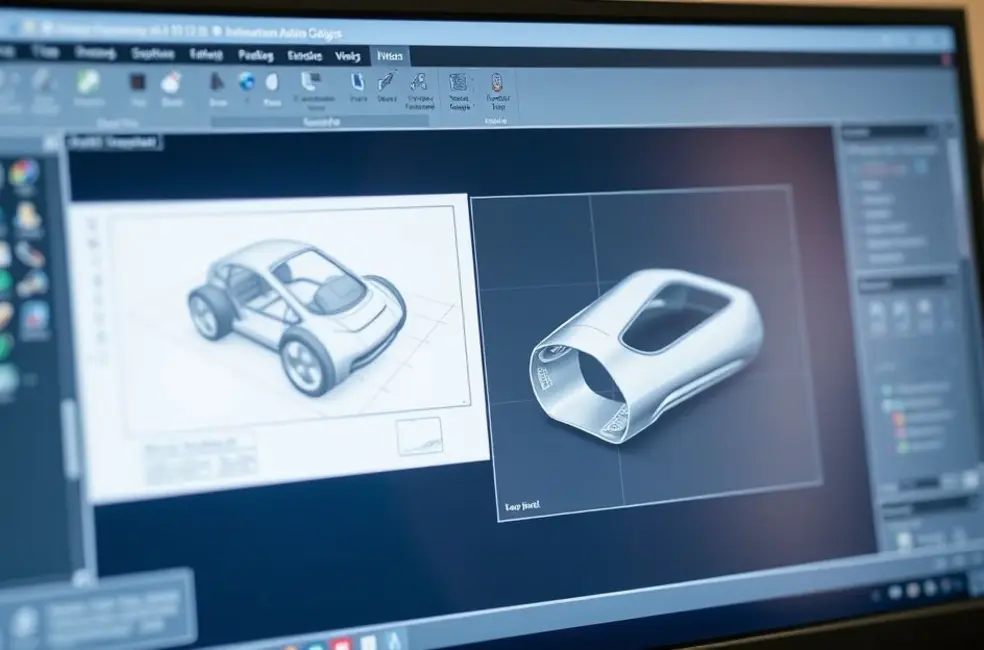 Como Criar Arquivos para Impressão 3D Automotiva